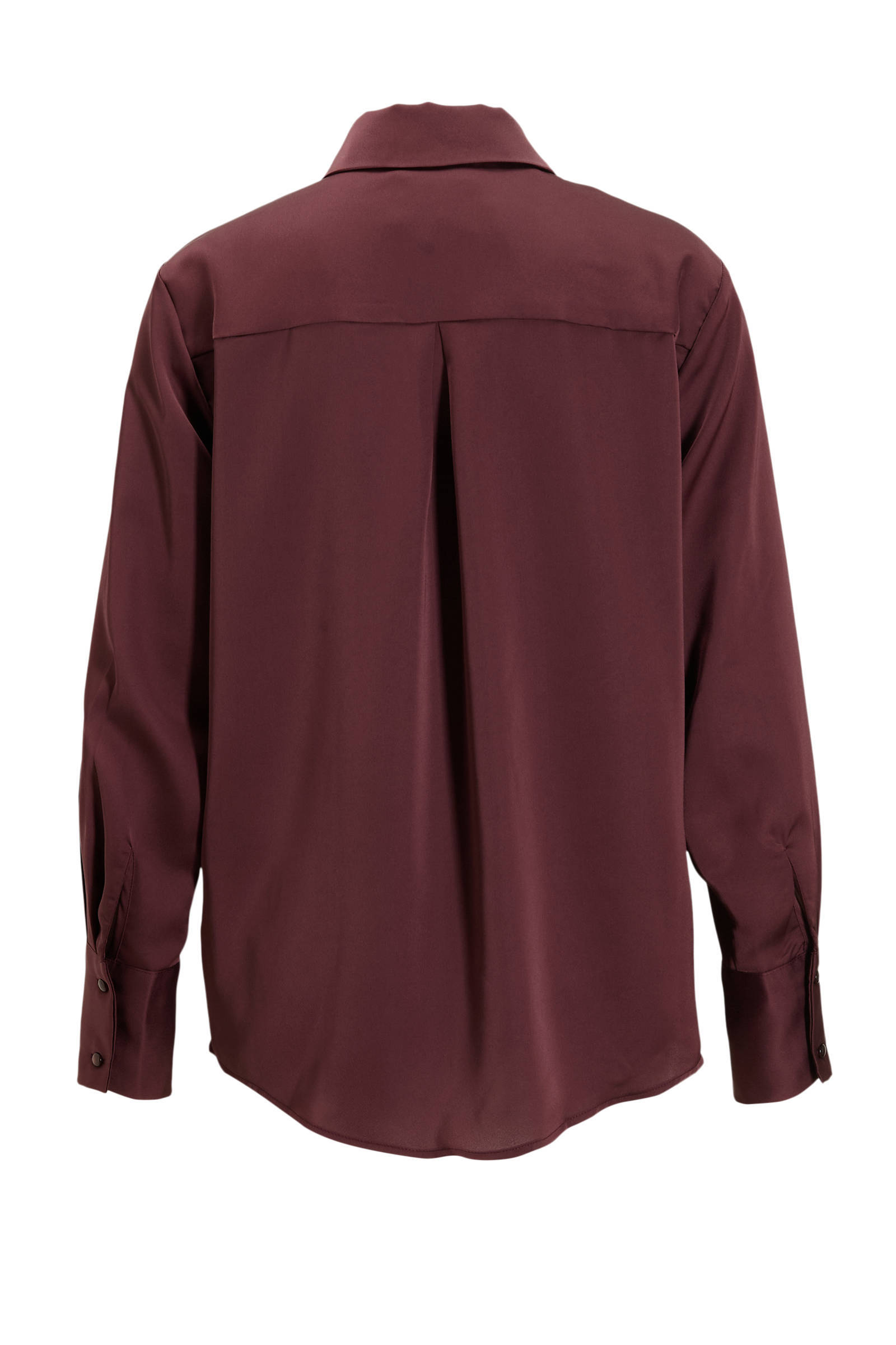 ONLY blouse ONLGABBY donkerrood