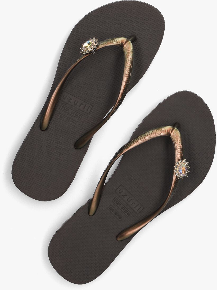 UZURII bruine uzurii teenslippers original switch