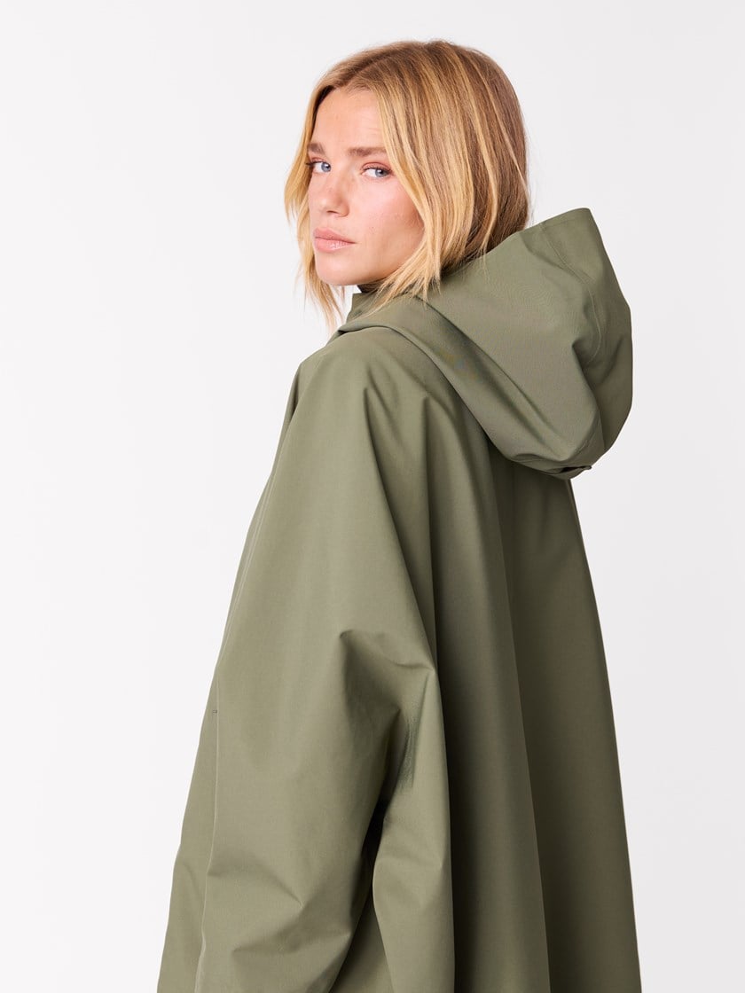 Candra regnponcho Winter Moss