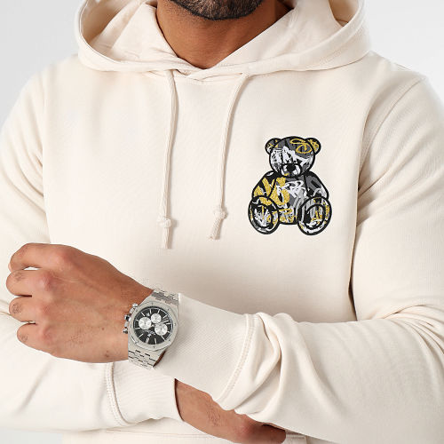 Sweat Capuche 24K Edition Beige