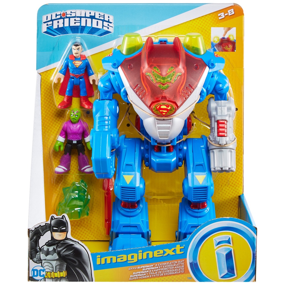 Imaginext DC Super Friends Superman Roboter