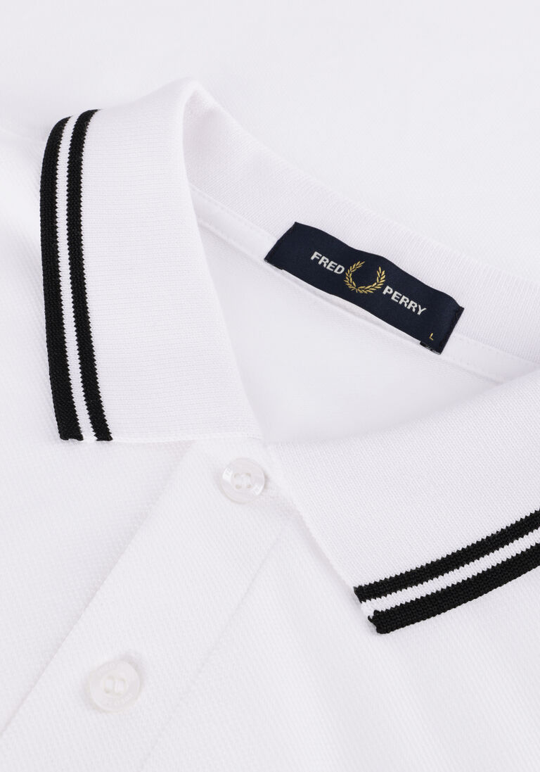 FRED PERRY witte fred perry polo the twin tipped fred perry shirt