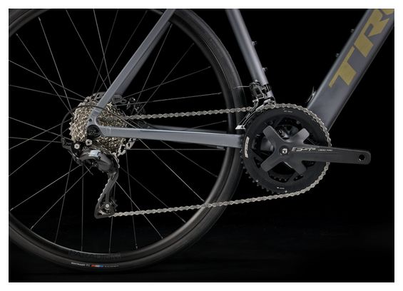 Vélo de Route Electrique Trek Domane  AL 5 Shimano 105 12V 250Wh 700mm Gris