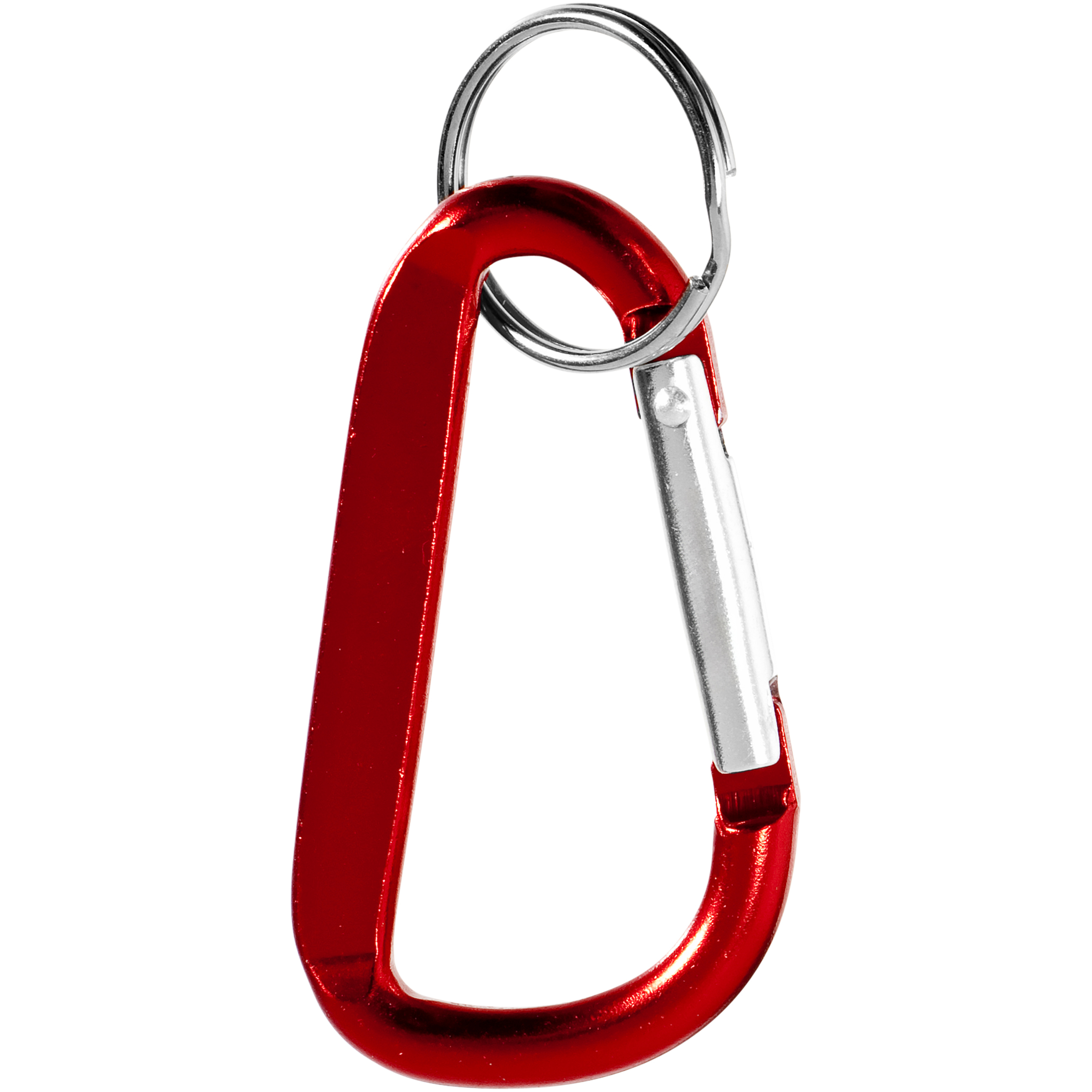 EgotierPro 104572 - Porte-clés mousqueton Timor en aluminium recyclé RCS