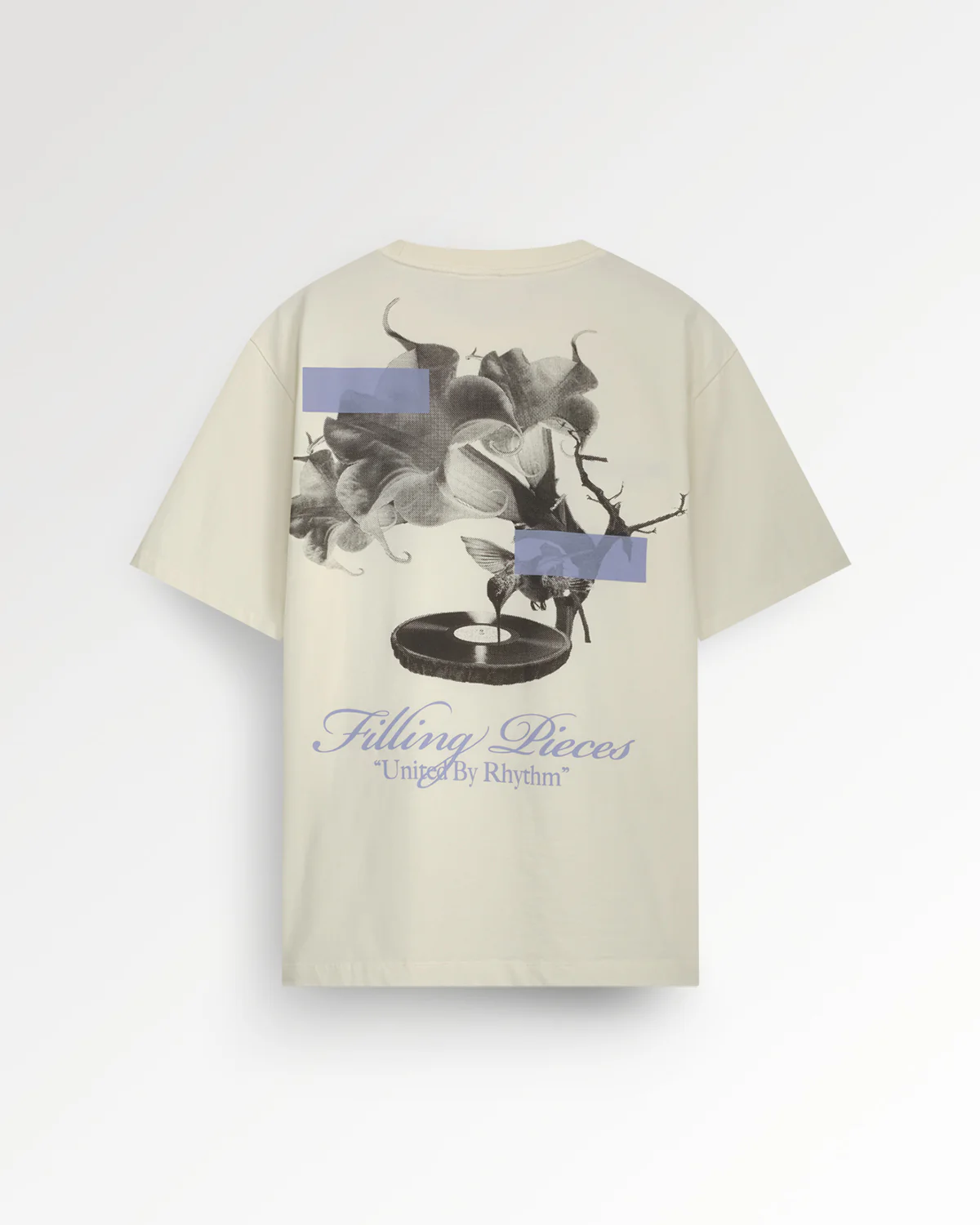 T-shirt Gramophone Antique White