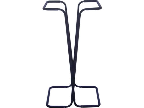 Viso SS800, Frittstående søppel-pose holder, Sort, Innendørs, Stål, 130 l, 345 mm
