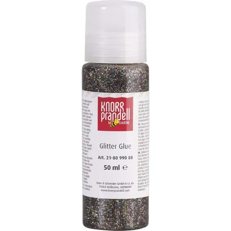 Knorr Prandell Glitterfarbe Glitter Glue bunt, 50ml