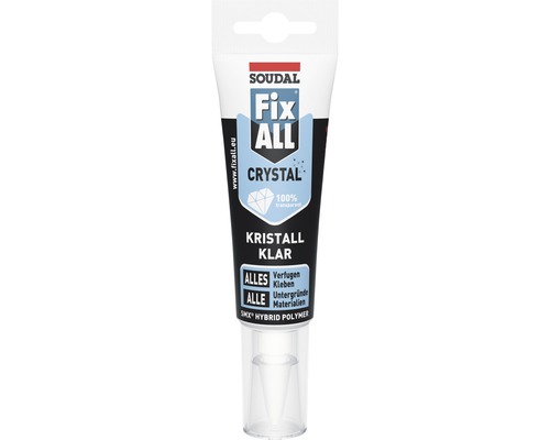 Soudal Fix ALL Crystal montagelijm transparant 125 g