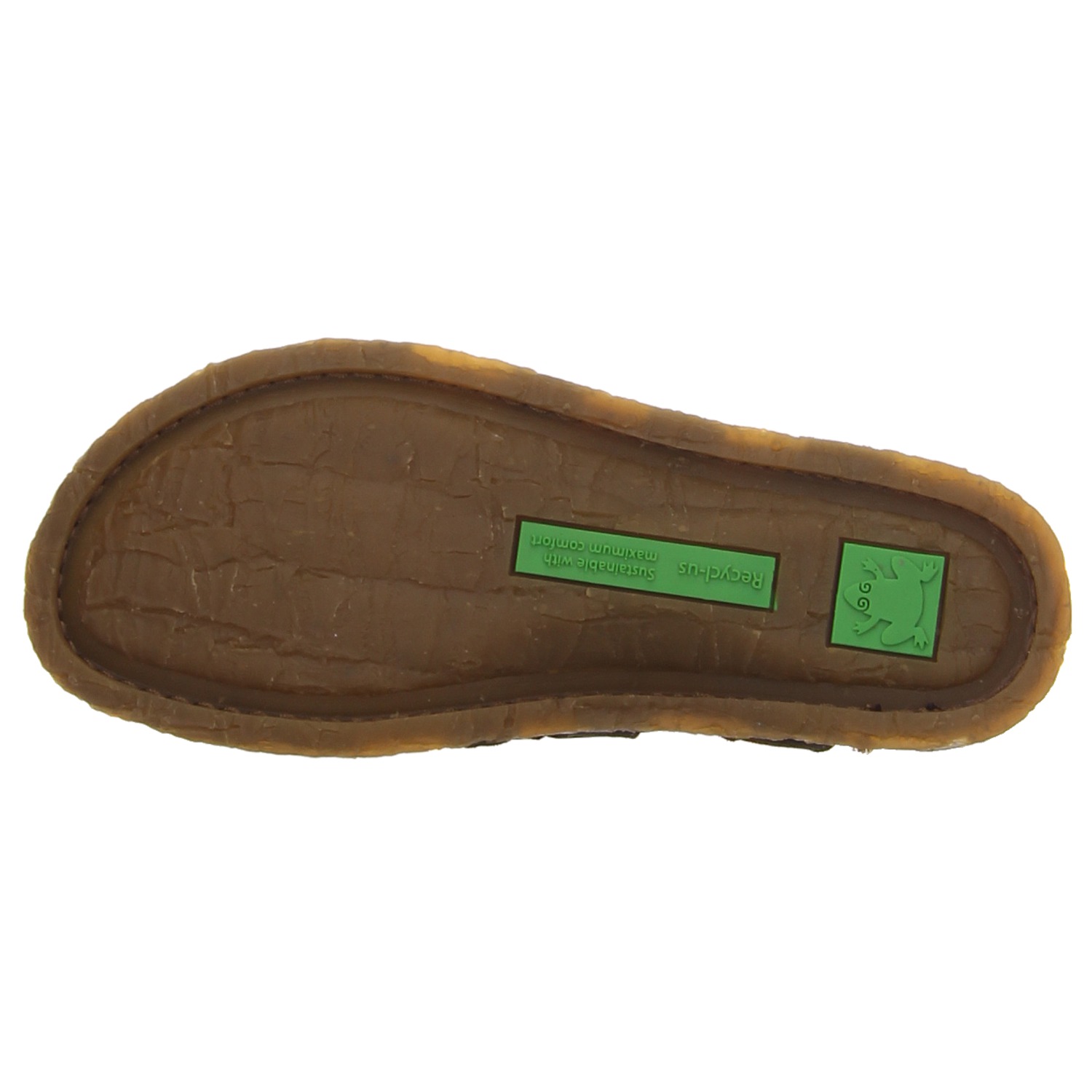 El Naturalista Sandalen kaki grün