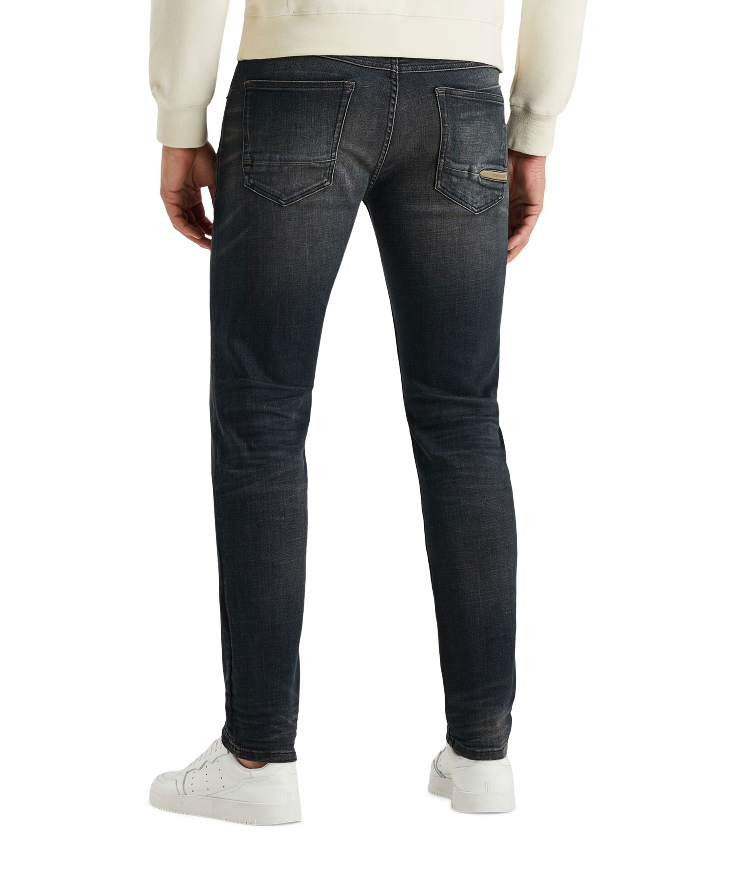 Cast Iron SHIFTBACK TAPERED NIGHT COAL BLACK heren jeans blauw