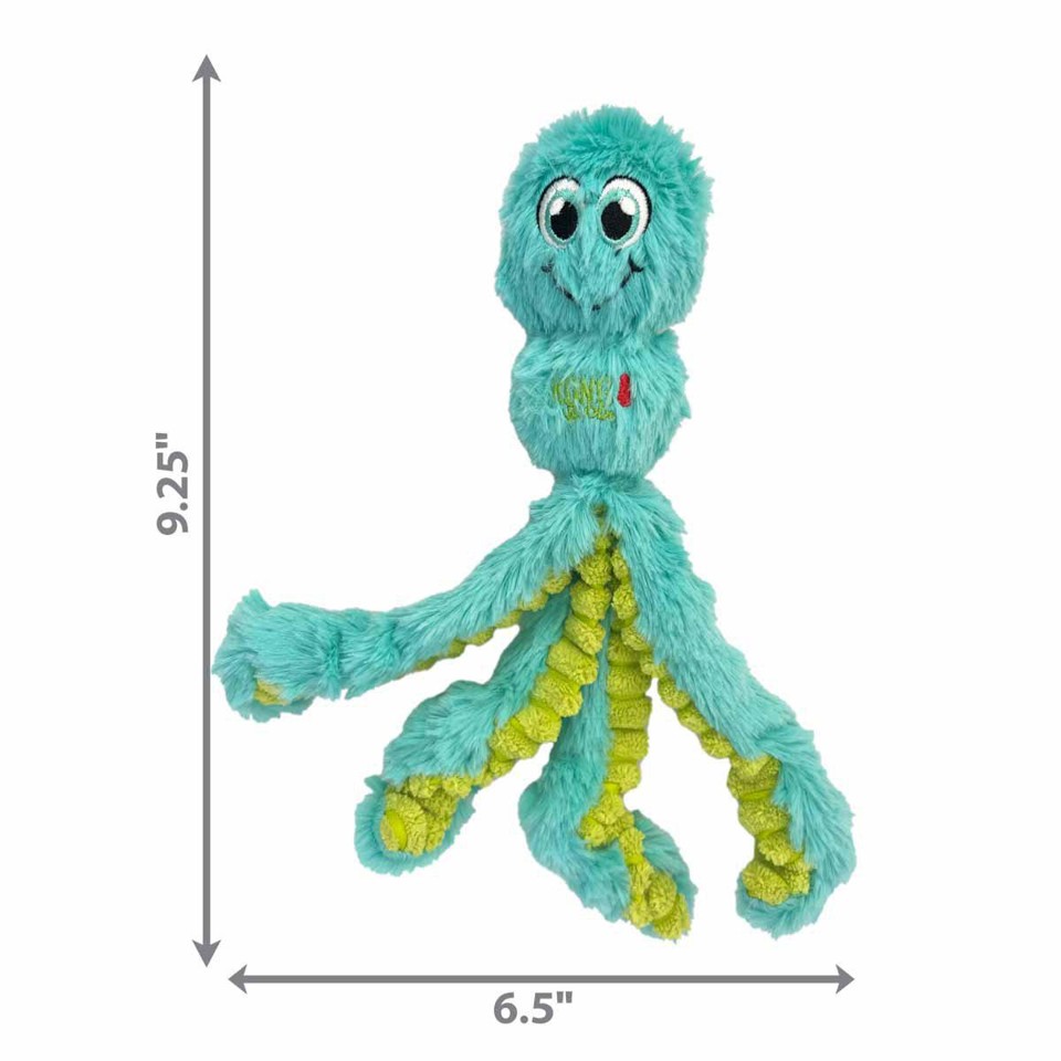 KONG - Wubba Octopus Mix L 32,5x10x7,5cm ass. farver