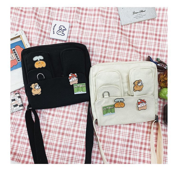 TangTangBags - Canvas Crossbody Tas