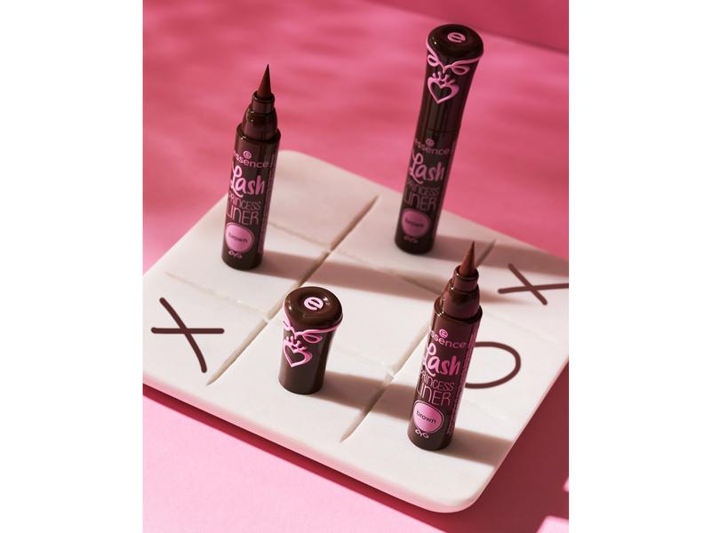 essence Eyeliner Lash Princess brown 01 brown Präziser Eyeliner für intensive Lidstriche