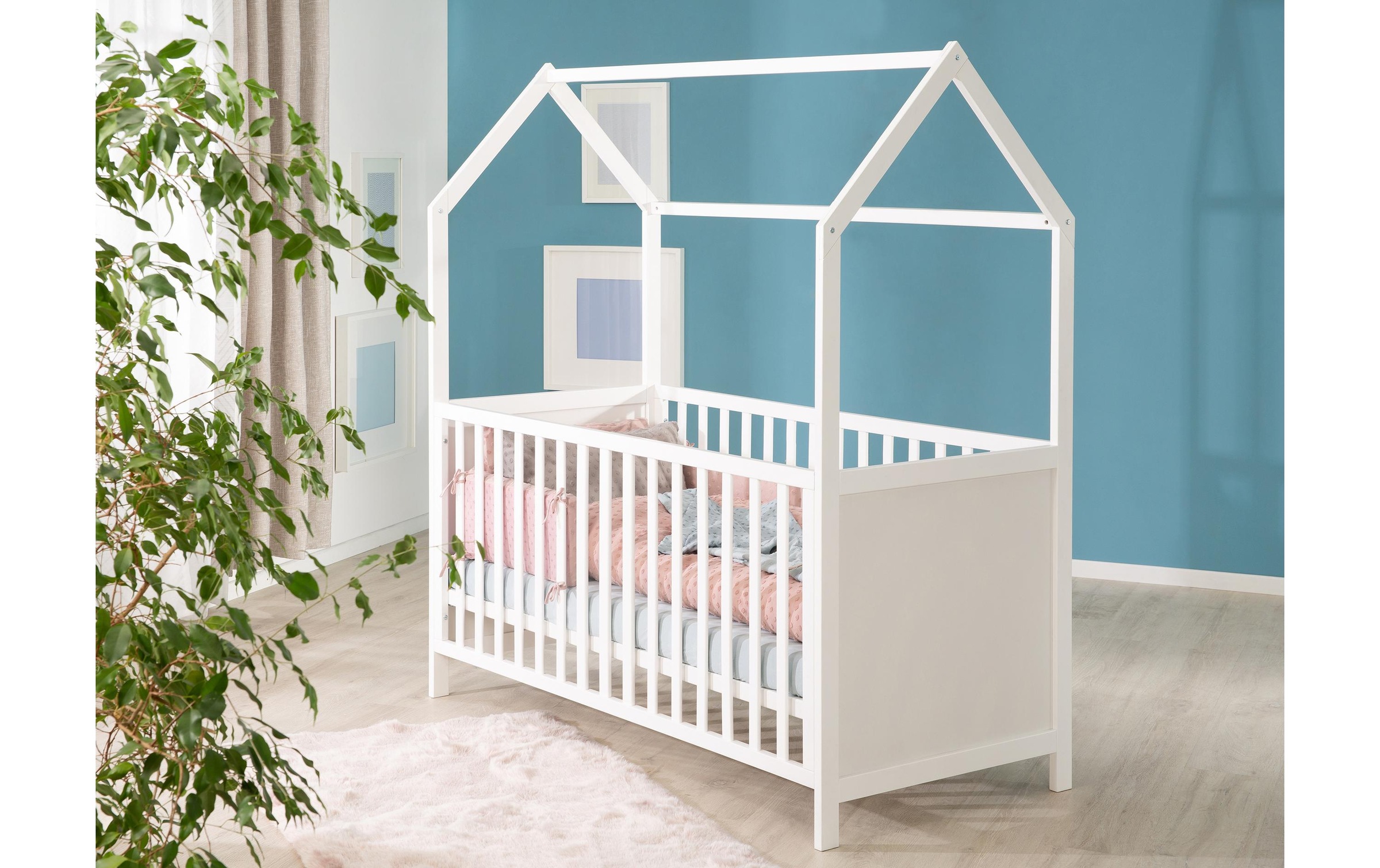 roba® Babybett »Hausbett 70x140 cm«