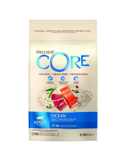 Wellness Core Grain Free Cat Ocean Zalm&Tonijn - Kattenvoer
