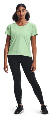 Maillot manches courtes Under Armour Rush Energy Core Vert Femme