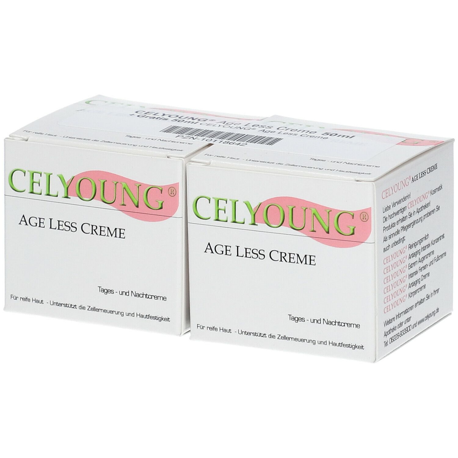 CELYOUNG® AGE LESS CREME + eine Packung GRATIS