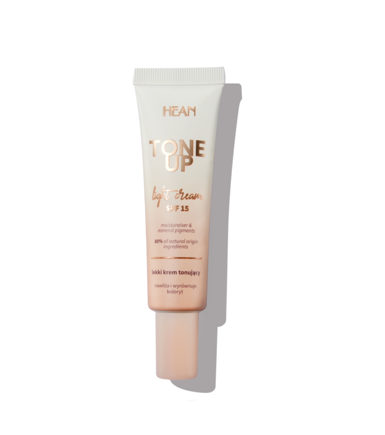 Hean - Creme facial tonificante colorido Tone Up SPF15 - T04: Warm