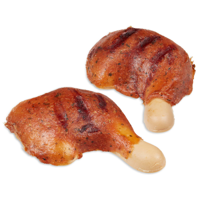 Wildish Dog BBQ Chews Chicken Legs M 2Stk.
