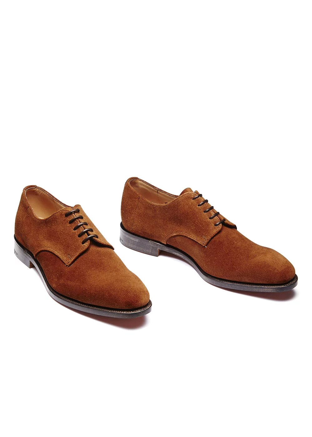 DERBY DUXBURY VEAU VELOURS MARRON CLAIR