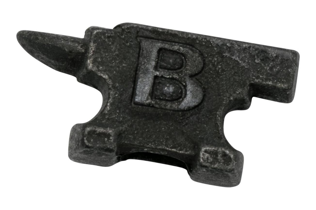 Schmuckatelli Buck Knives Anvil Bead Black Oxidized