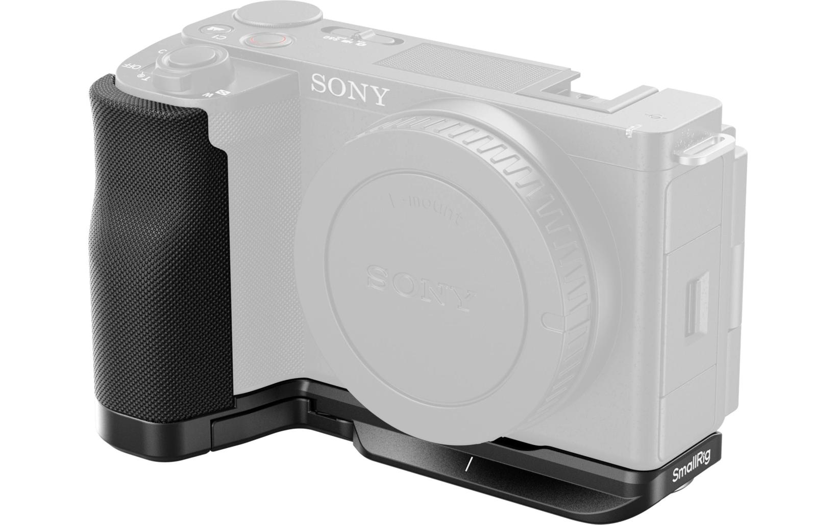 L-Winkel mit Silikongriff für Sony ZV-E10 IIErgonomisch geformter Silikongriff
