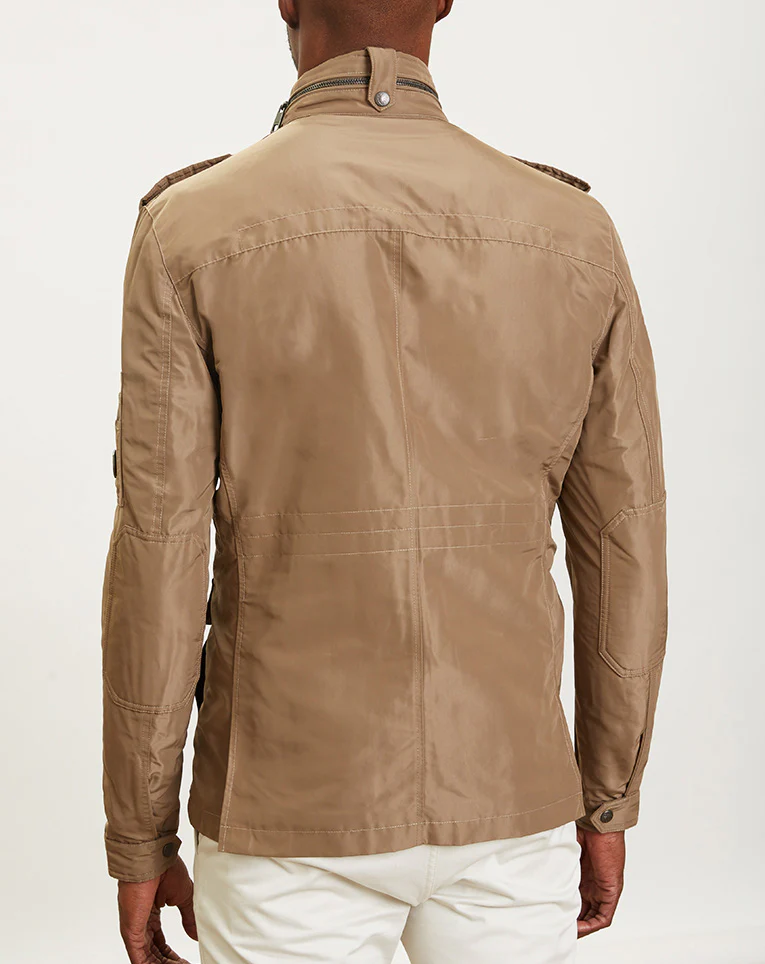 PARKA QUATRE POCHES BEIGE