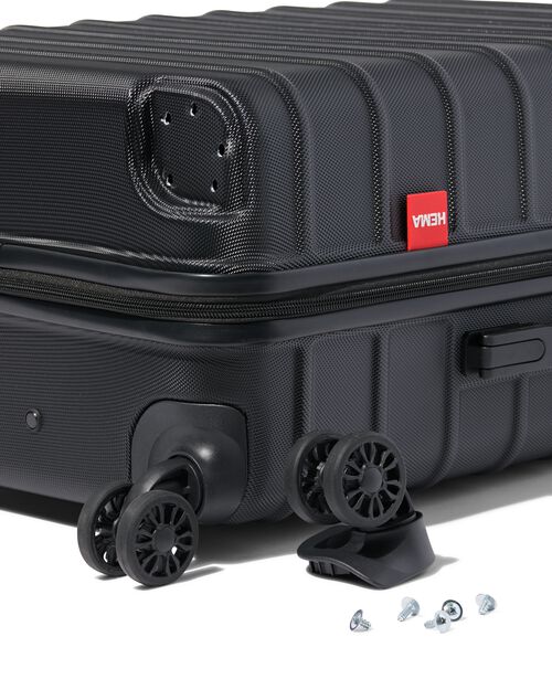 valise ABS 43x25x66 noir