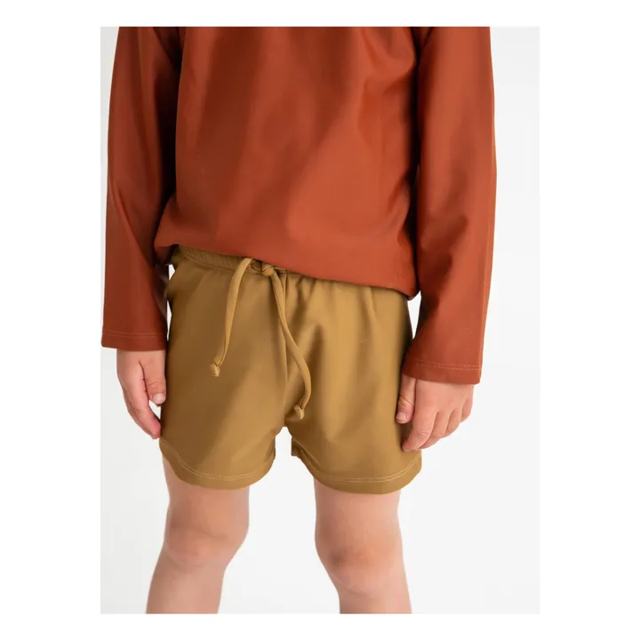 Matona Short de Bain Fibres Recyclées | Ocre