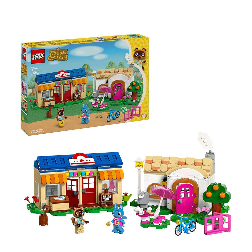 Kleurrijke set met veel accessoiresNooks hoek en Rosies huis Speelgoed voor Kinderen 77050