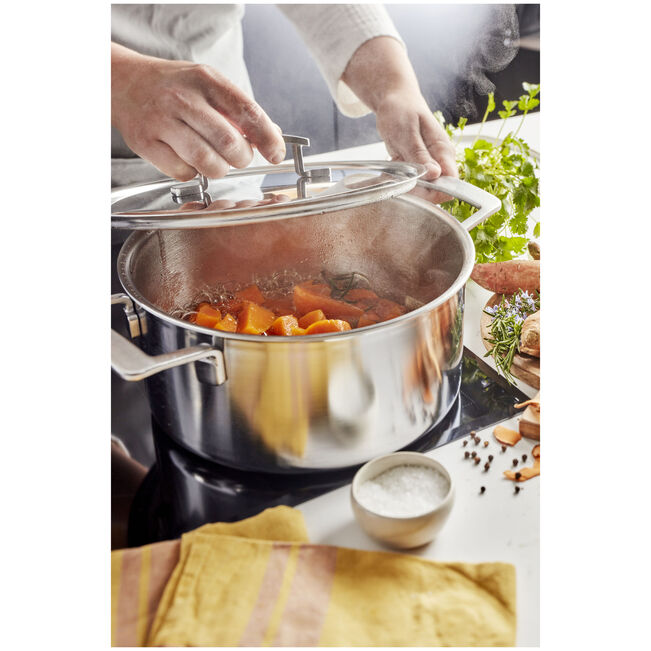 Demeyere Industry 5 Kookpannenset 8 Delig - Met Gratis set panbeschermers