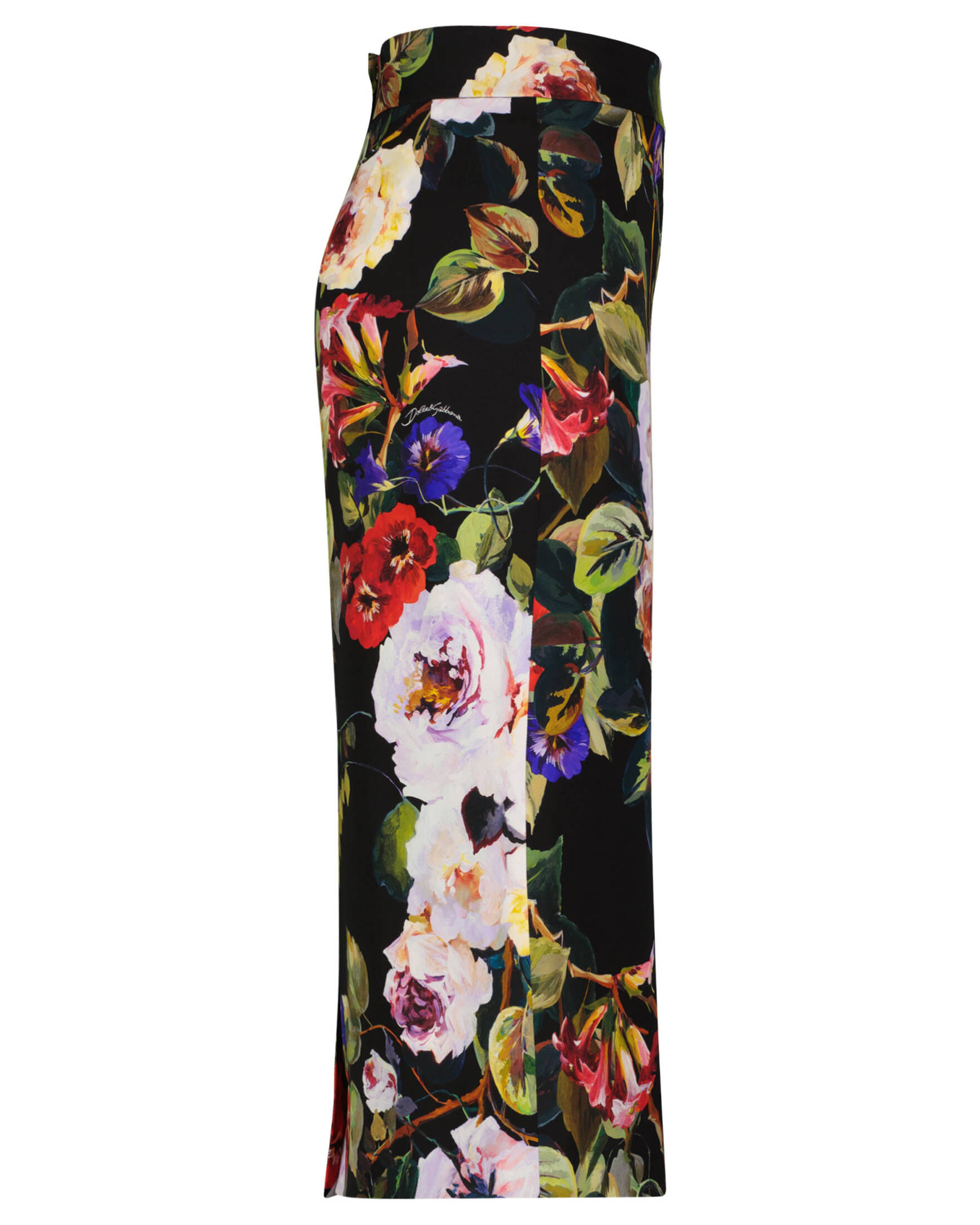 Dolce & Gabbana| Damen Midirock mit Seide FLOWER POWER