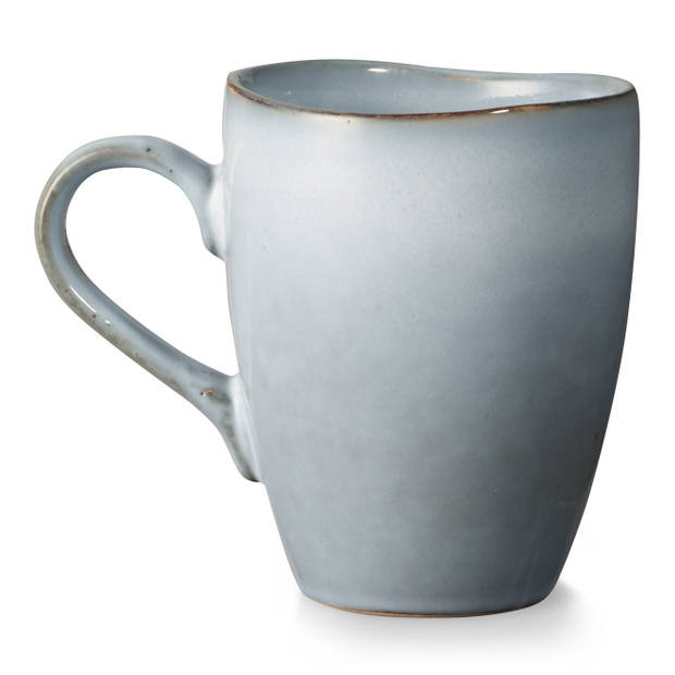 Blokker Mok Ottawa - 300 ml - Grijsblauw