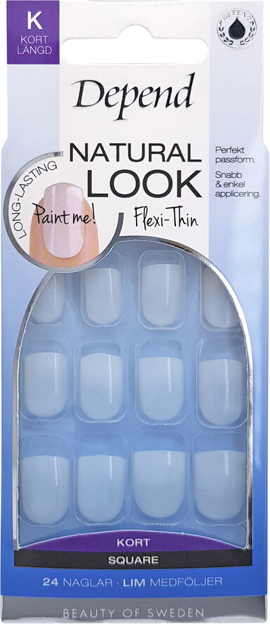 Depend Natural Look Kort SQ