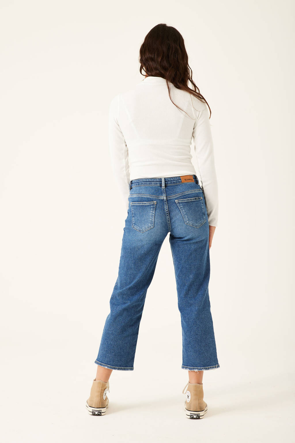 Garcia cropped straight leg jeans 576 Mylah dark used