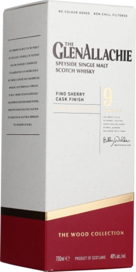 GLENALLACHIE 9 YEARS 2014 FINO SHERRY CASK 70CL