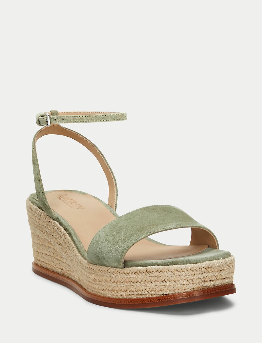 LAUREN RALPH LAUREN<br>Sandálias de plataforma Leona