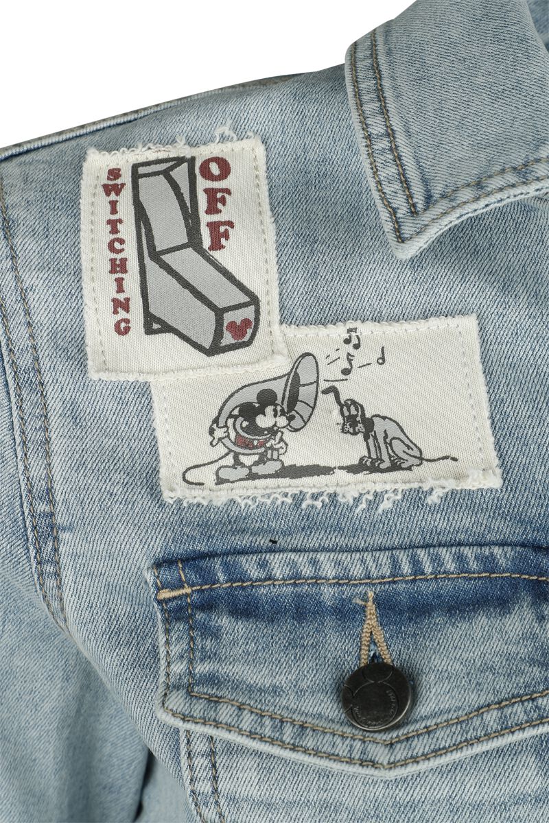 Mickey Mouse - Veste en Jean | Mickey & Minnie Mouse Veste en Jean