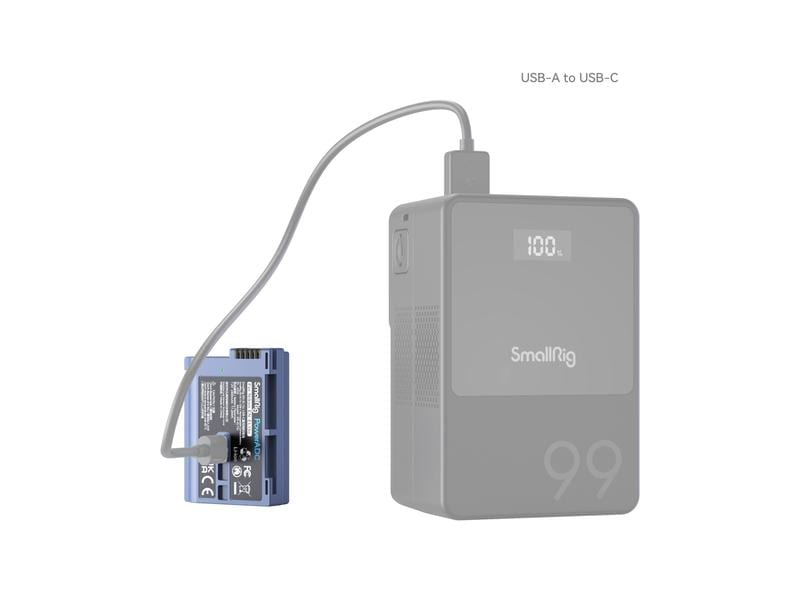 Smallrig Digitalkamera-Akku EN-EL15c USB-C USB-C wiederaufladbarer Kamera-Akku