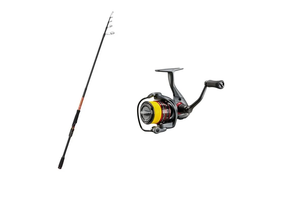 Kinetic Xarann Tele 9' 5-25g/Okuma Ceymar 2500a