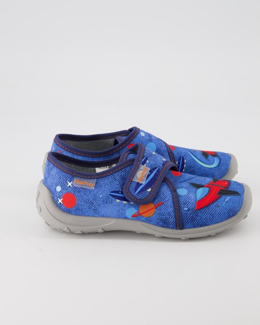 Fischer Boogy Hausschuhe in Blau
