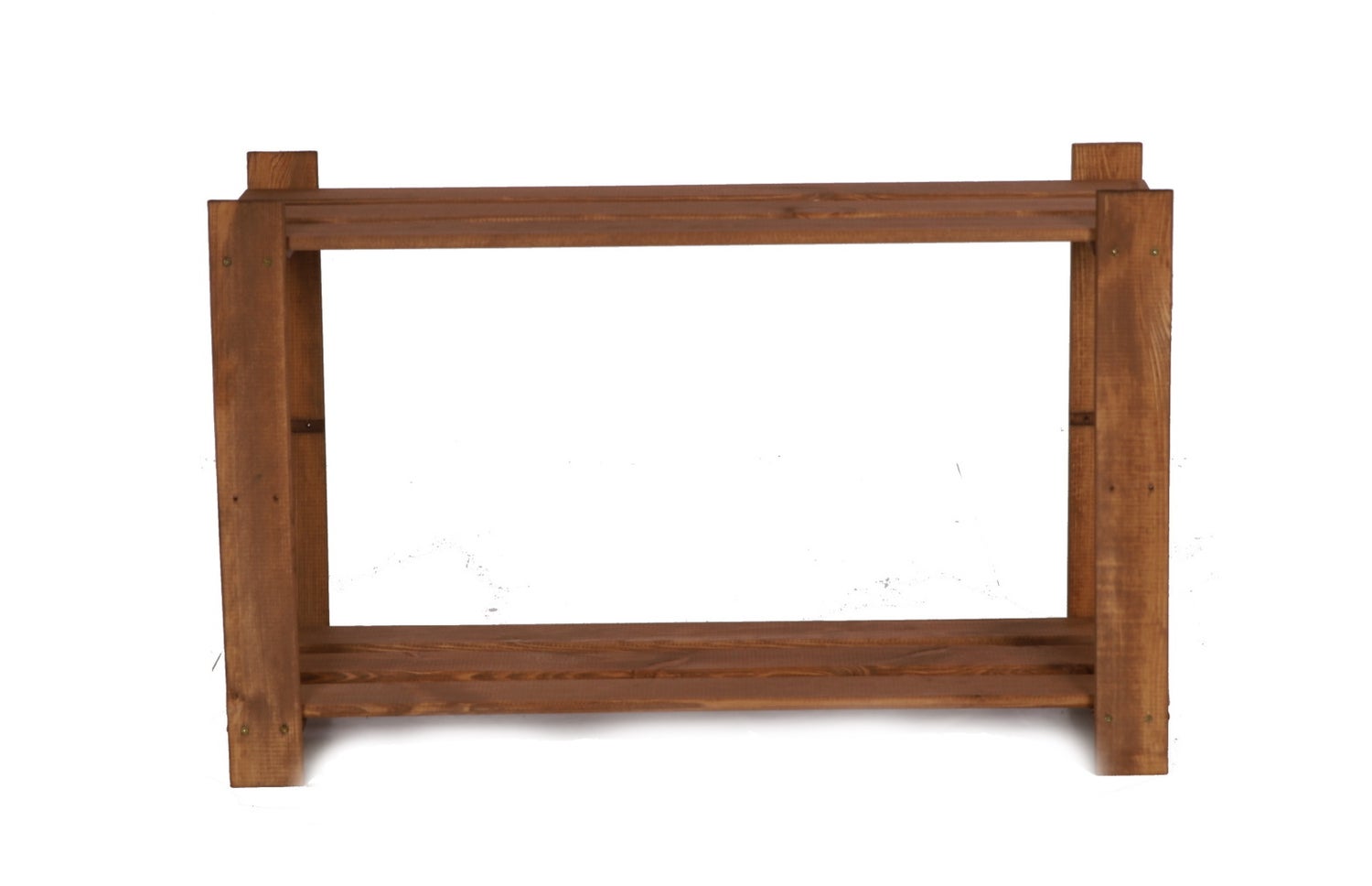 PROREGAL Houten Plank Pinepeak HxBxD 50 x 80 x 28 cm 2 Planken 1,2 cm Dik Dennenhout Bruin