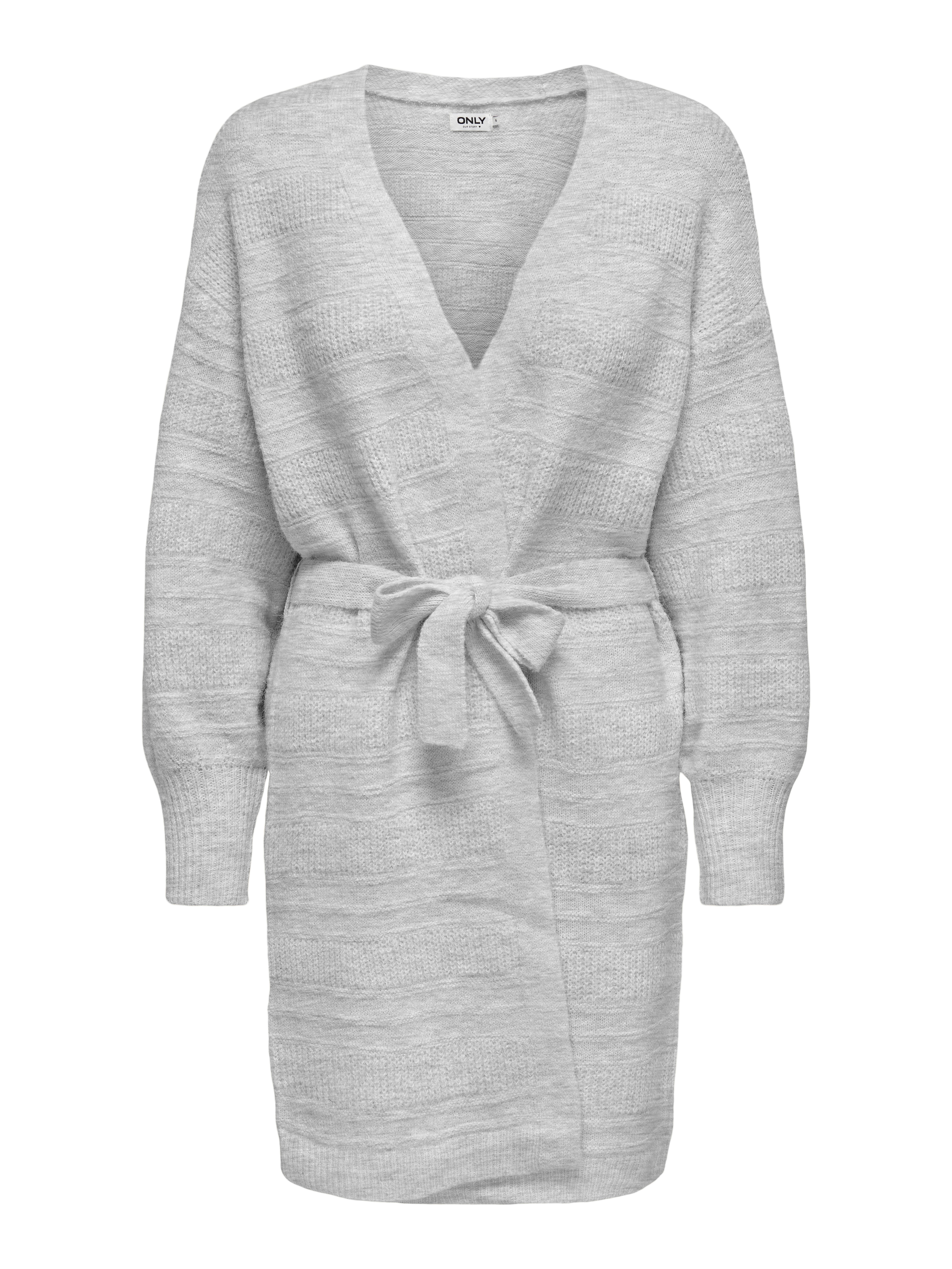 ONLSELESTA Strickpullover Light Grey Melange