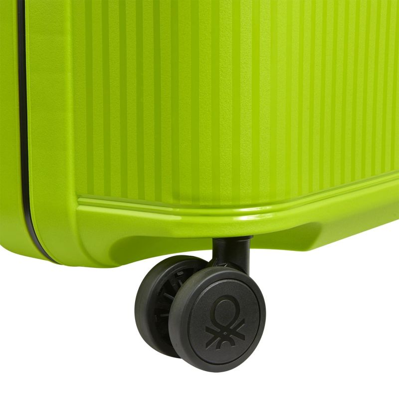 Valise rigide Color Block hard 67 cm Citron Vert