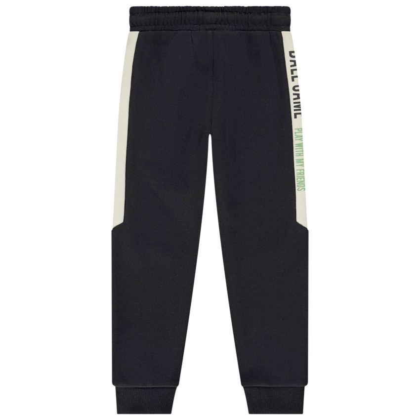 Jogging fantaisie en coton piqué pour garçon
