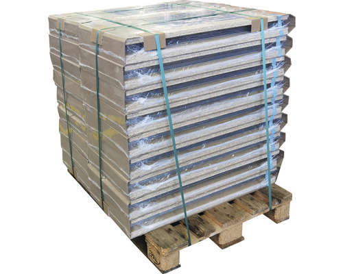 Zware palletstelling Schulte verzinkt 180x90x45 cm 5 houten planken draagvermogen 1400 kg 18 stuks
