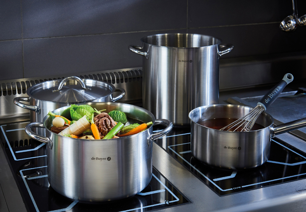 Poêle inox Prim appety De Buyer