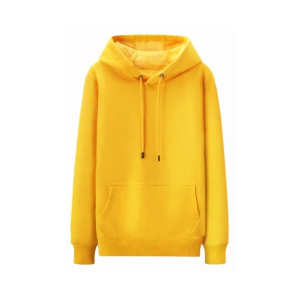Sweat com Capuz Amarelo XL