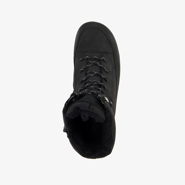 ECCO Babette dames veterboots zwart gevoerd