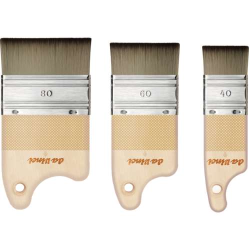 da Vinci FIT SYNTHETICS Paddle Pinsel, Serie 5077